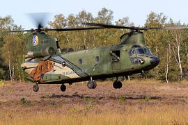 Chinook transport helicopter 'The Beast' at work by Jimmy van Drunen