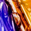 Colorful saxophone in detail 1 by 2BHAPPY4EVER.com photography & digital art