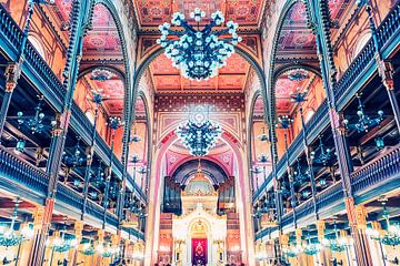 Grote Synagoge van Boedapest van Manjik Pictures