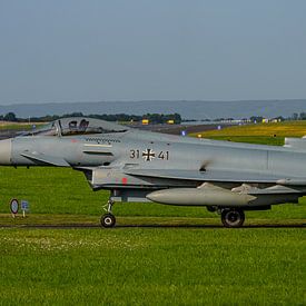 Eurofighter Typhoon van de Luftwaffe. van Jaap van den Berg