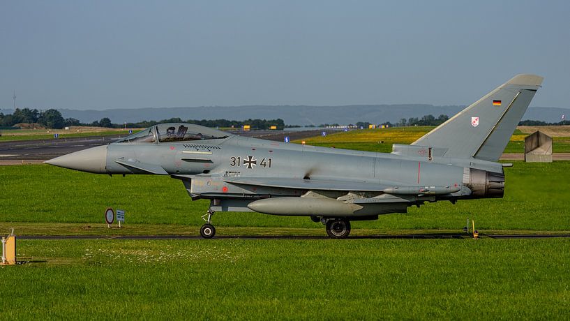 Luftwaffe's Eurofighter Typhoon. by Jaap van den Berg