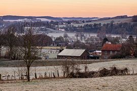 Heuvelland seen from the Dikkebuiksweg in Wijlre by Rob Boon