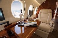 Enjoy the view from a private jet in the mountains of Switzerland by Dennis Janssen thumbnail
