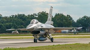 Fini-Pilot auf der General Dynamics F-16 Fighting Falcon.