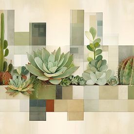 Kaktus abstrakt von Bert Nijholt