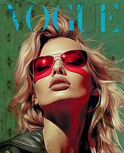 Kate Moss Vogue cover sur Rene Ladenius Digital Art
