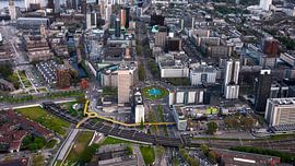Hofplein en de Coolsingel von Roy Poots