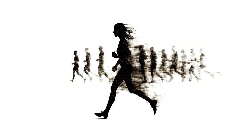 Determination in motion by Frank Heinz