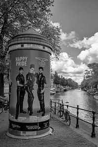 Peperbus auf der Prinsengracht in Amsterdam