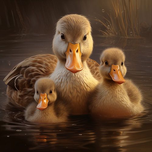 3 Familie Duck