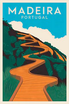 Madeira, Portugal. van Poster Art Shop