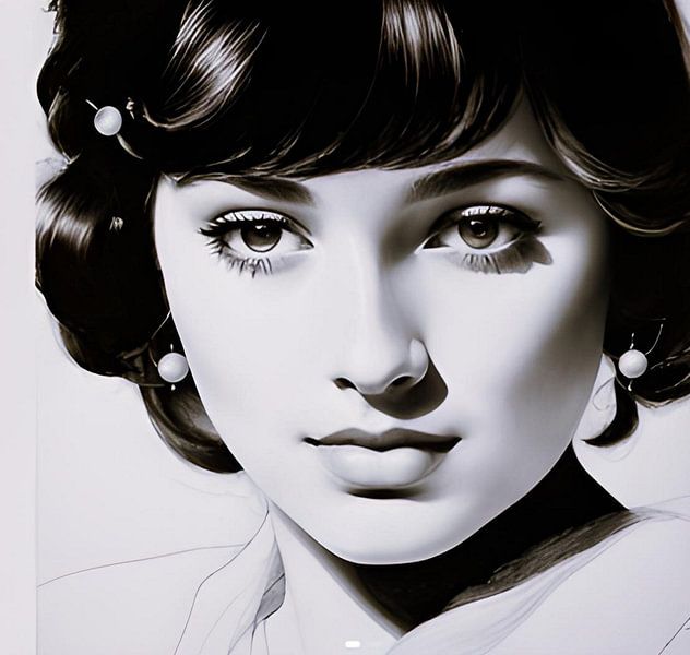 Beauté en noir et blanc par Gert-Jan Siesling