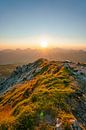 Sunrise over the Tannheim Mountains by Leo Schindzielorz thumbnail