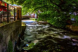 An idyllic spot on the River Blau in Ulm’s fishing district by Photoart-Naegele