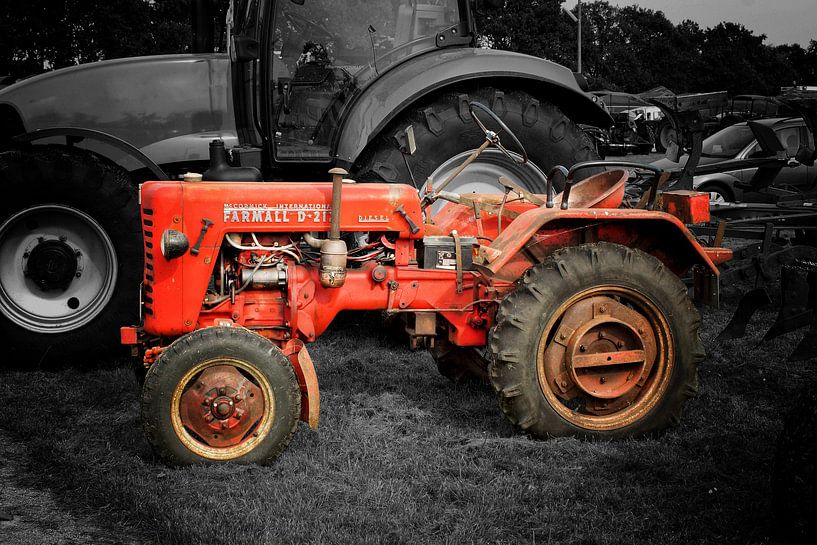 Trecker Traktor Oldtimer van Peter Roder