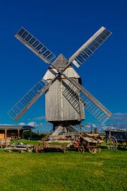 Historische Windmühle Klettbach und höchste Windmühle Deutschlands von Oliver Hlavaty