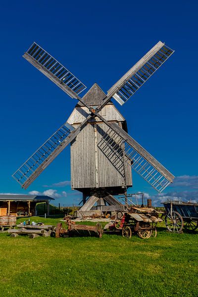 Historische Windmühle Klettbach und höchste Windmühle Deutschlands von Oliver Hlavaty
