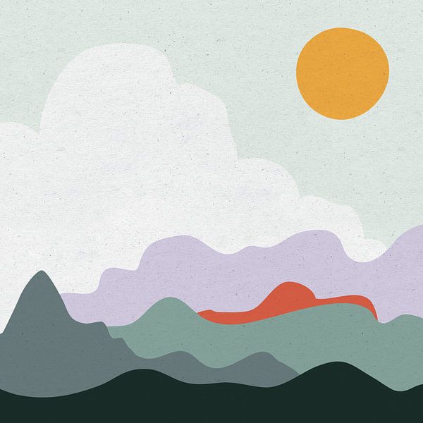 Mountainous I, Sara Zieve Miller by Wild Apple