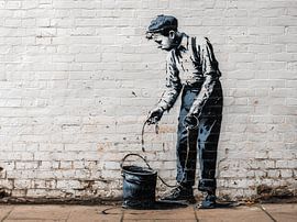 Graffiti im Straßenbild von Tom Vermeersch