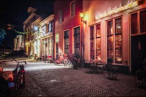 Deventer at Night, Roggestraat 2014 by Jan Haitsma