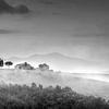 Toskana schwarz-weiß von Manfred Voss, Schwarz-weiss Fotografie
