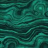 Malachit Textur 01 von Aloke Design