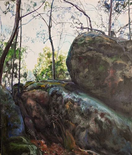 Australische stenen landschap