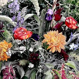 Late summer floral dream in vintage style by Silva Wischeropp