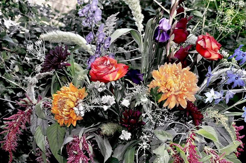Late summer floral dream in vintage style by Silva Wischeropp