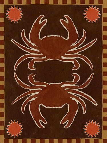 Danse du crabe en miroir