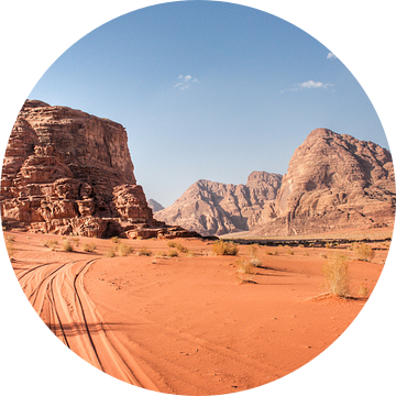 Wadi Rum Woestijn Jordanie van Bart Schmitz