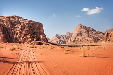 Wadi Rum Woestijn Jordanie van Bart Schmitz