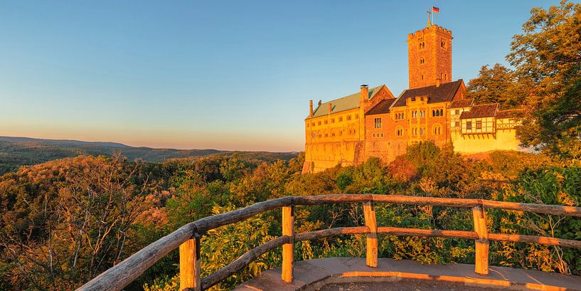 Wartburg at sunrise by Markus Lange