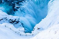 The Gullfoss waterfall in winter (Iceland) by Martijn Smeets thumbnail