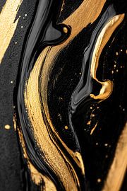 Abstract Alchemy - Golden Gloss by Philippe HUGONNARD