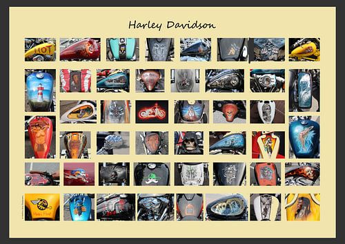 Harley Davidson - Collage
