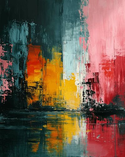 Super bunt, modern und abstrakt