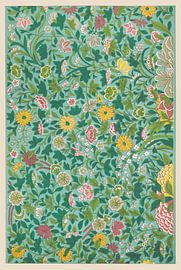 Colorful vintage floral pattern