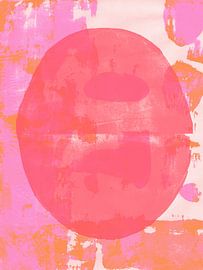 Colorful abstract art in vivid and pastel colors by Dina Dankers