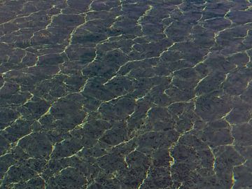 Glinsterend wateroppervlak van het Bodenmeer van Timon Schneider