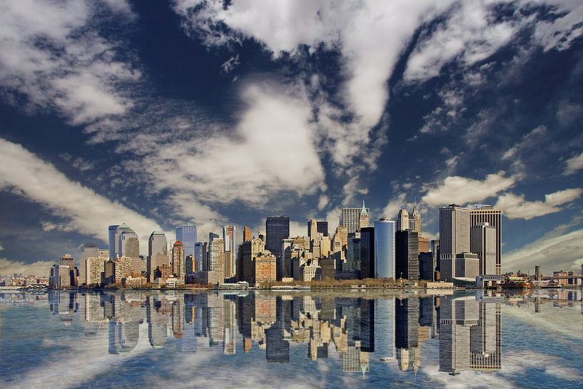 New York City Skyline van Marcel Schauer
