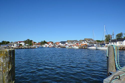 Hafen Vitte auf der Insel Hiddensee