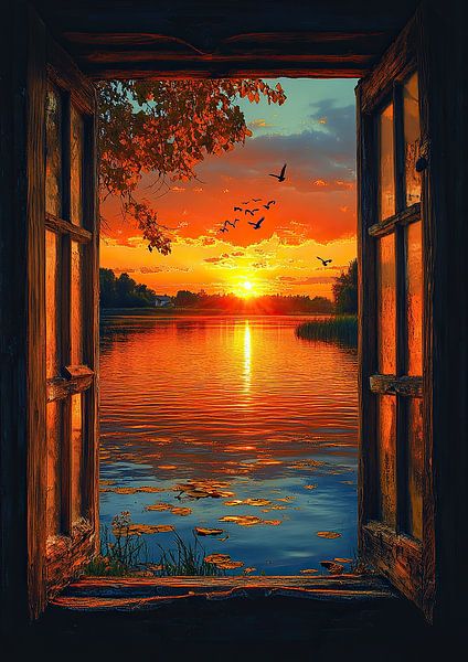 Henri Matisse inspires Open Window See by Niklas Maximilian