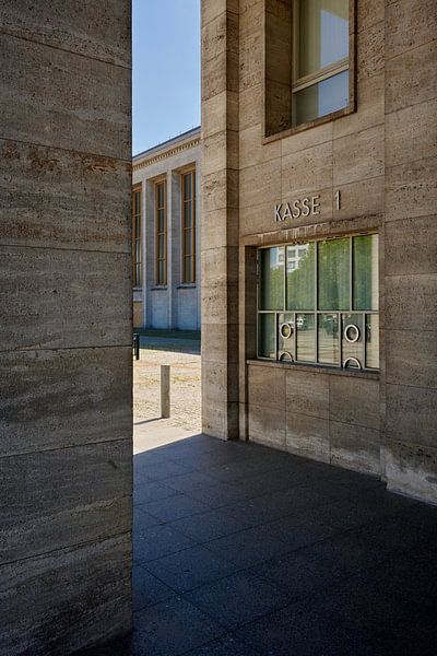 Box office and vista at the Messe in Berlin by Jenco van Zalk