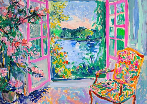 Op Matisse geïnspireerde "lichtspelen"