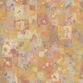 Abstract tileable design in shades of orange, grey and pink by Emiel de Lange