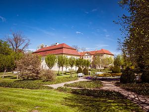 Kasteel Mirow in Mecklenburg-Vorpommern met kasteeltuin van Animaflora PicsStock