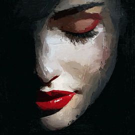 Shadowed Beauty – Dramatic portrait by SPEQ ART