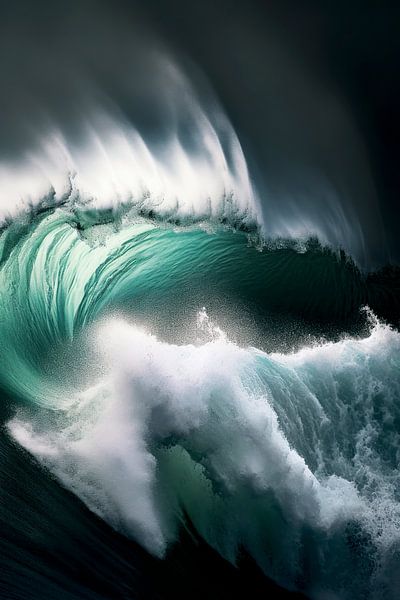 Oceanic - Grüne Welle von Philippe HUGONNARD