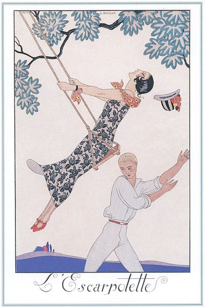 George Barbier - L'Escarpotette van Peter Balan